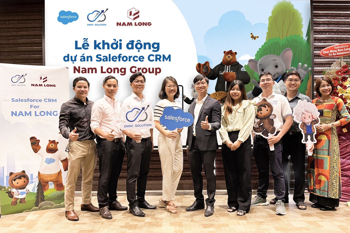 Khởi động dự án "Salesforce CRM for Nam Long"