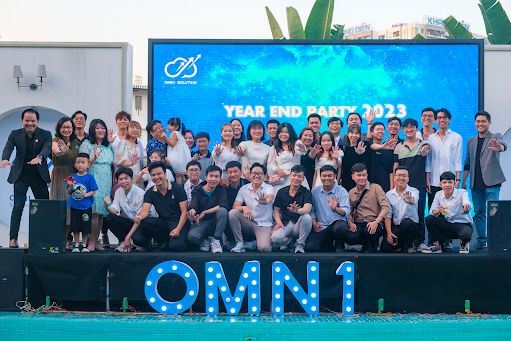 OMN1 Year end party 2023: Bùng cháy và cảm xúc